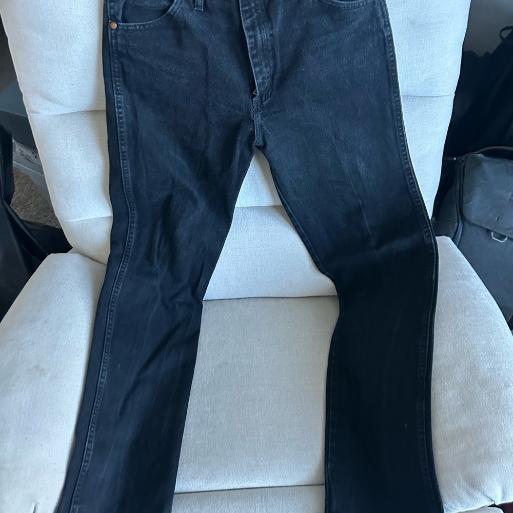 Men's Black WRANGLER Jeans